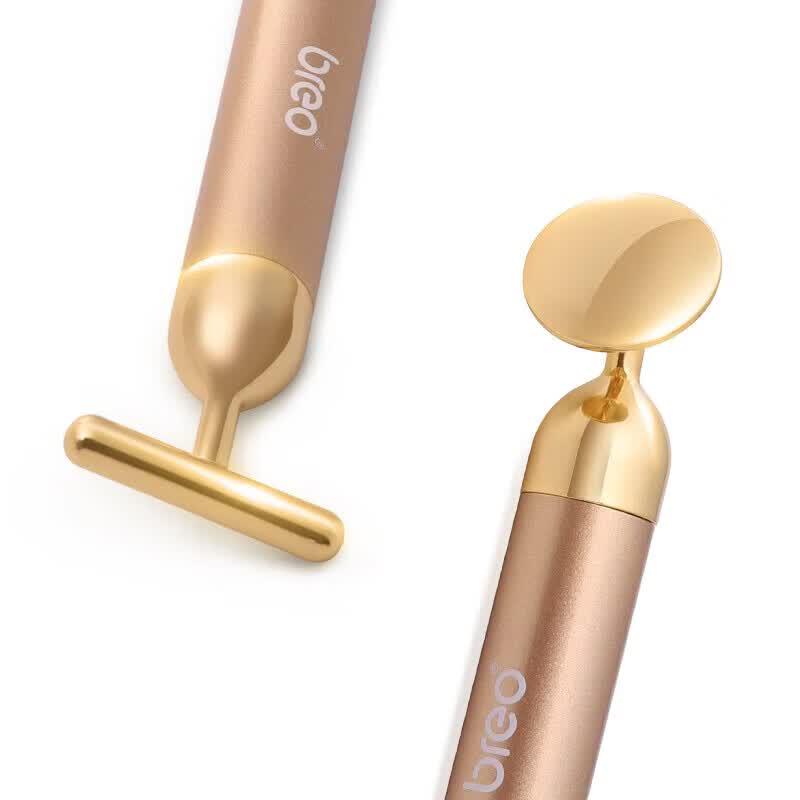 Breo Golden Double-Head Beauty Bar Massager CN plug (adapter included)