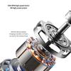 Portable Electric Beard Shaver and Nose Hair Trimmer ABS Texture Comfortable Handling for Easy Travel and Home Grooming