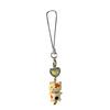 1/6Pcs Keychain Heart Cat Styling Design Keyring Phone Decoration Kitty Phone Charm Multifunctional Charm Key Holder