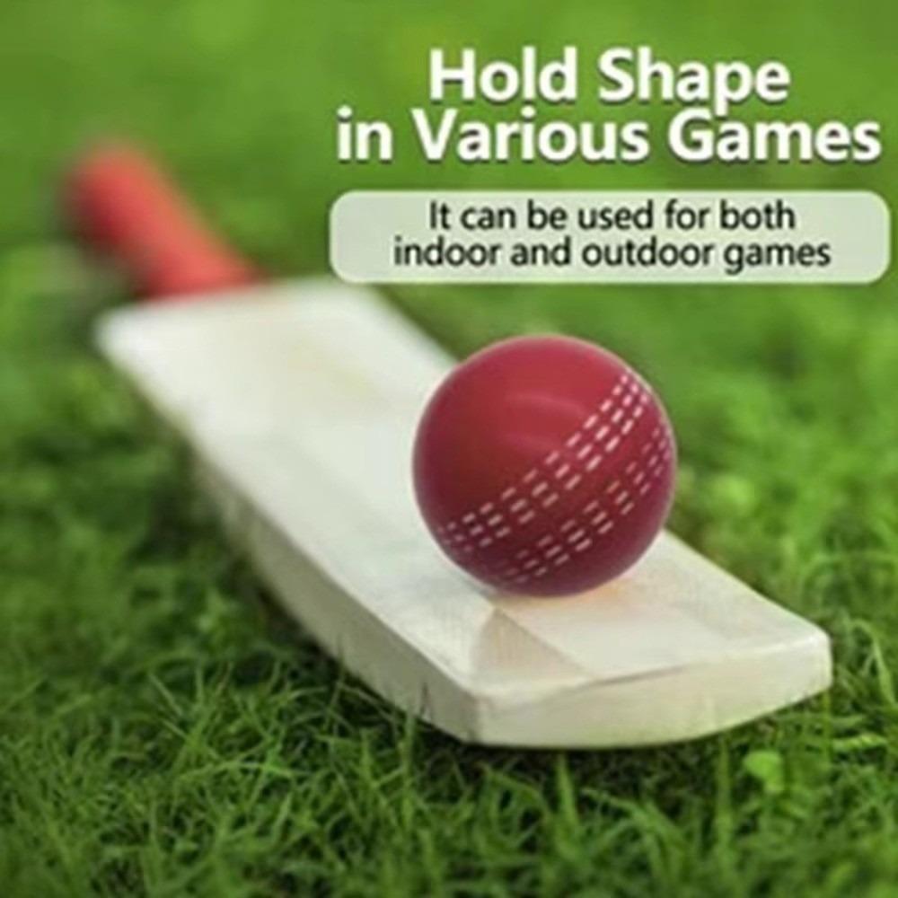 7CM Sports Cricket Ball Durable Bouncing Balls Portable Training Balls For Practice Training