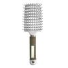 Pettine Bi-facciale per lo Styling dei Capelli per Uomini e Donne - Lisciante, Districante e Volumizzante con Denti Curvi per Pompadour, Onde, Controllo dell'effetto crespo e Massaggio del Cuoio Capelluto