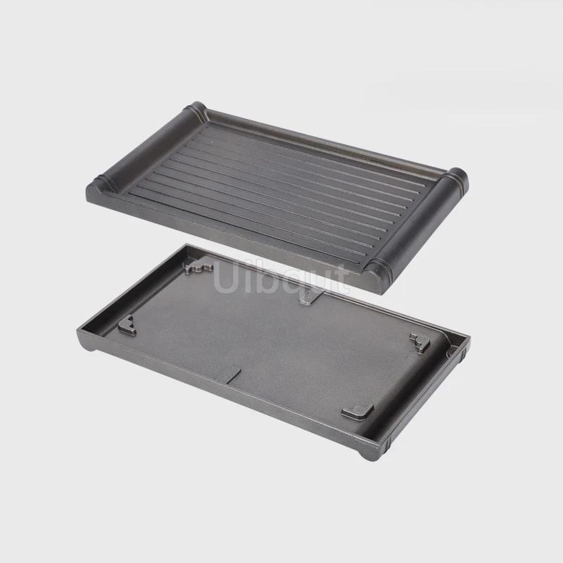 Commercial grilled fish plate Kebab plate Charcoal barbecue non stick plate Baking pan Japanese charcoal alcohol barbecue oven