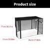 Folding Wagon Rain Cover Clear Folding Trolley Cart Dustproof Cover Camping Trolley Rain Cover Garden Wagon Rain Cover
