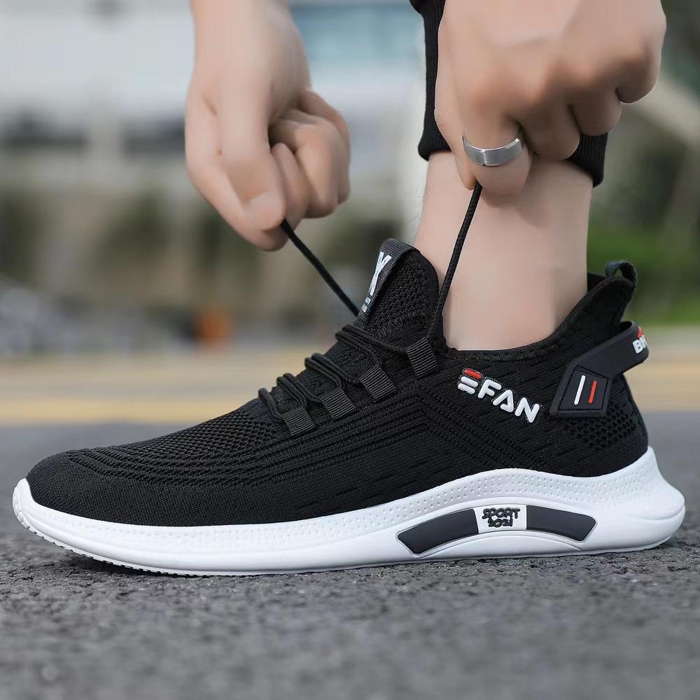 Breathable Men Shoes Trendy Lightweight Walking Flats Male Tennis Sneakers Outdoor Running Fitness Shoes Zapatillas Hombre