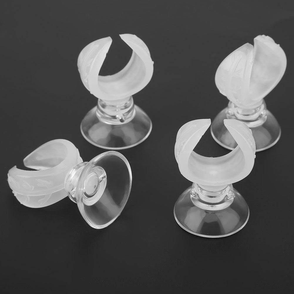 Aquarium Fish Tank Suction Cup Clips Airline Tube Holders Clamps