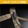 [Sabsta] MK5 Chest Rig 500D Reinforced Nylon Lightweight Micro Tactical Vest for Airsoft (Multicam Black)
