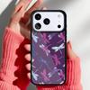 Floral Colorful Dragonfly Phone Case for iPhone 17 16 15 14 13 Pro Max Back Cover for 12 11 Pro Coque