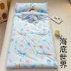 Baby Sleeping Bag Toddler Quilt 2in1 Kindergarten Anti-kick All Season Use