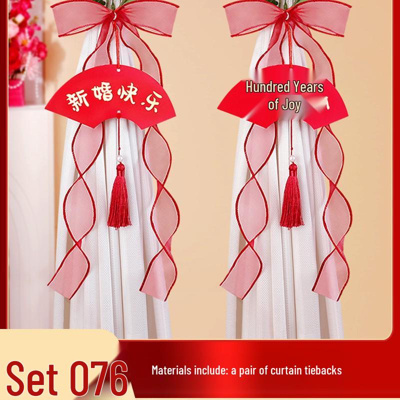 Honeymoon Love Heart Balloon Ceiling Set for Wedding and Bedroom Decor