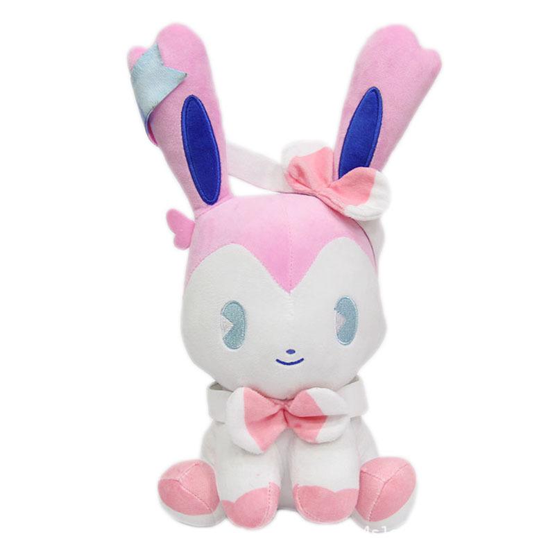 Eevee Family Evolution Peluche Plush Toy Flareon Vaporeon Leafeon Sylveon Espeon Umbreon Pikachu Stuffed Doll Kid Gift