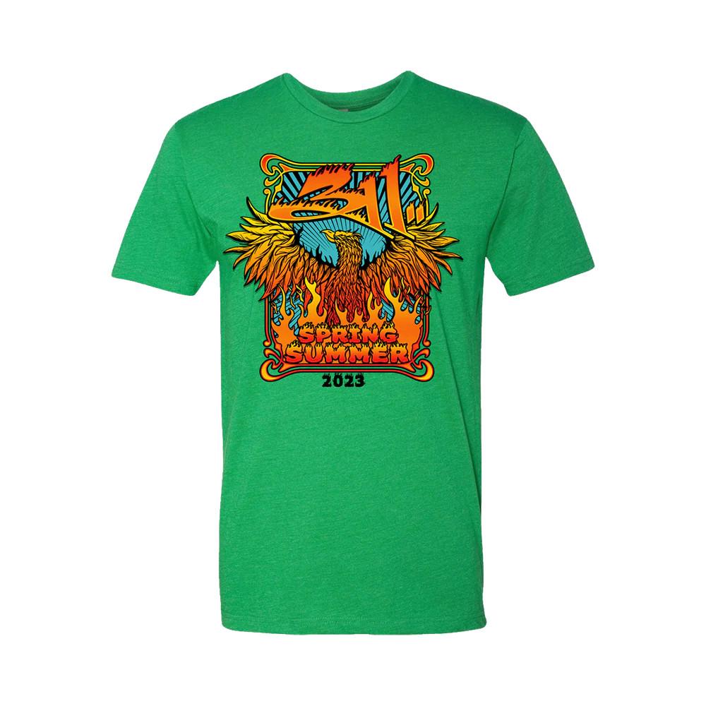 311 band 311 2023 Green Tour Cotton Green All Size Unisex Band Shirt TT623 Unisex T-Shirt M