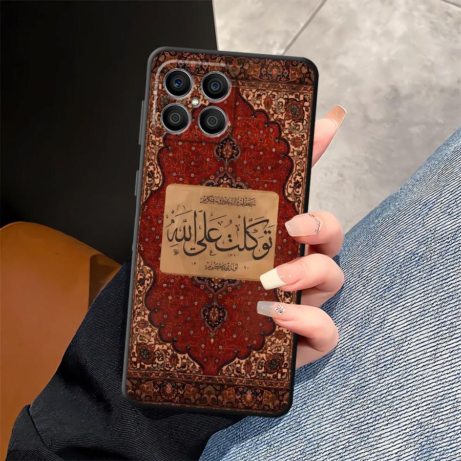 Persian Carpet Floral Pattern Funda Phone Cover Case for Honor Magic5Lite 200 400 Lite 8X X6 X7 70 X8 X5b 90 X9a