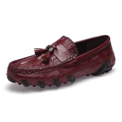 Plus Size Tassel Loafers Men Shoes 2024 Autumn Men's Slip On Flats Fashion Man Moccasins Male Footwear Casual Driving Shoes