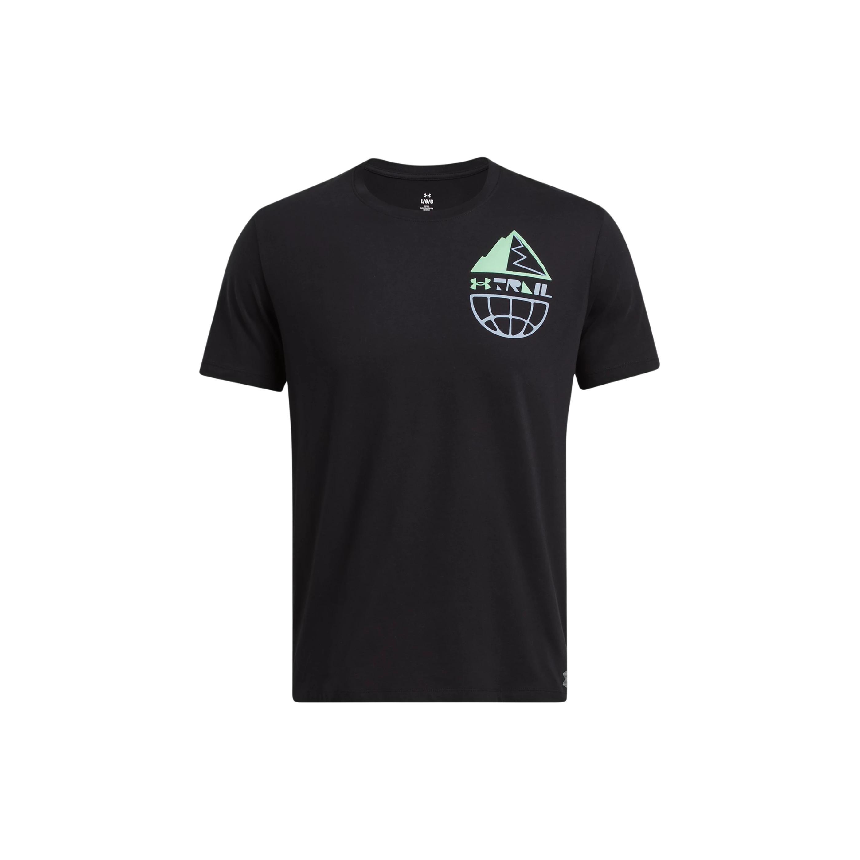 Мужская футболка Under Armour Черная 1383923-001 MD