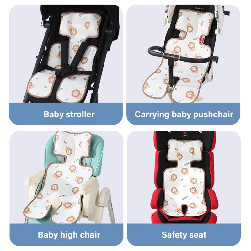 Infant Pushchair Cushion Pram Liners Seat Cooling Pad Baby Pram Cushion Toddlers Pushchairs Summer Cooling Pad