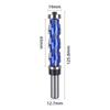 Carbide Spiral Double Bearing Router Bit for Particle Board Plywood Laminate 19x65mm