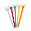 5 Pieces Durable Plastic Professional Tees Golfer Training Tool Random Color