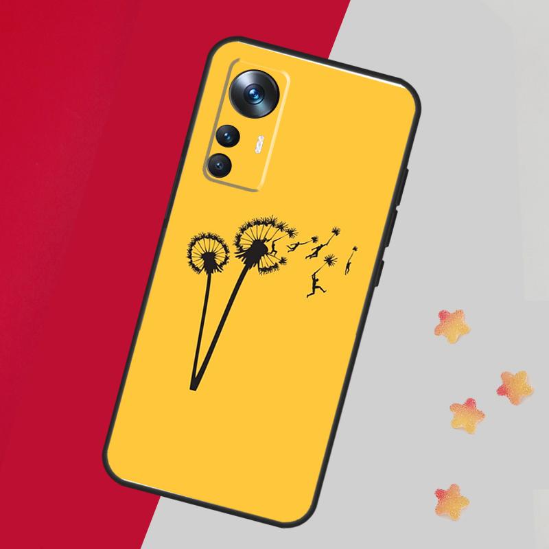 Dandelion For POCO X5 X3 Pro M5 M5s F4 X4 F3 F5 Case For Xiaomi 13 13T Pro 12 Lite 12X 11T 12T 14 Pro