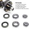 2 Sets Trailer Wheel Hub Bearing Kit with Protector Professional LM11949 LM11910 for 1 1/4in 3/4in Axles