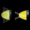 Tsuchiya Yac CE-471 Car Supplies Marker Lamp LED Defusion Marker DC24V Yellow
