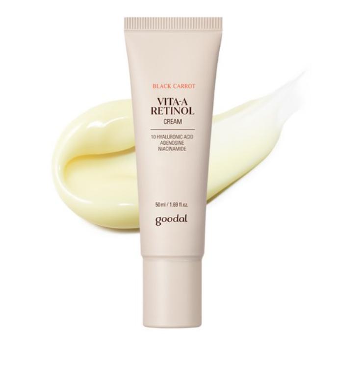 Goodal Black Carrot Vita-A Retinol Firming Cream 50ml – Elasticity & Anti-Wrinkle Care