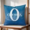 Brand MMr OOlympia Cushion Cover Natural Linen Organic Fabric DoubleSided Printing Couch Pillow Covers Home Decor