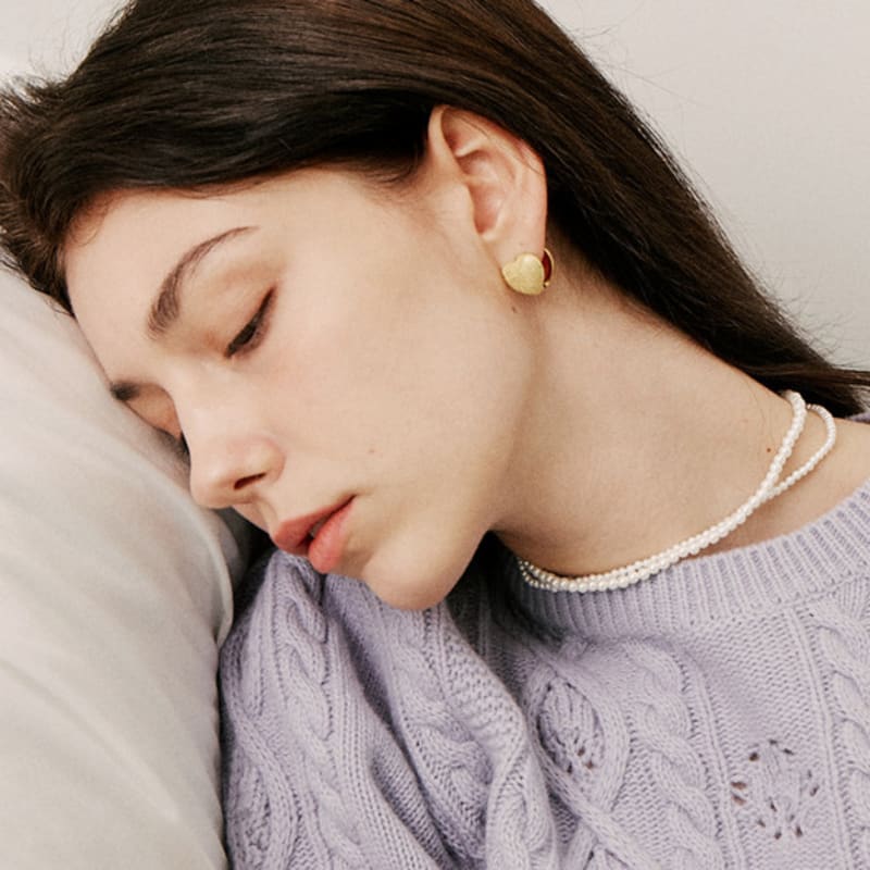 ROAJU Vintage Heart Onetouch Earring