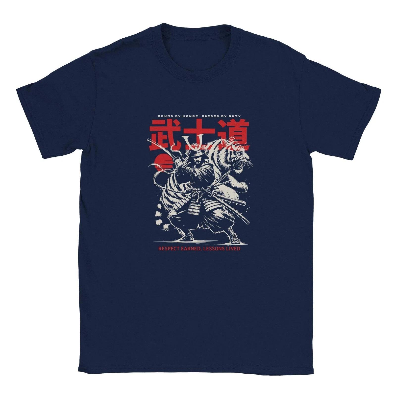 Samurai T-Shirt | Japanese Warrior Graphic Tee XL