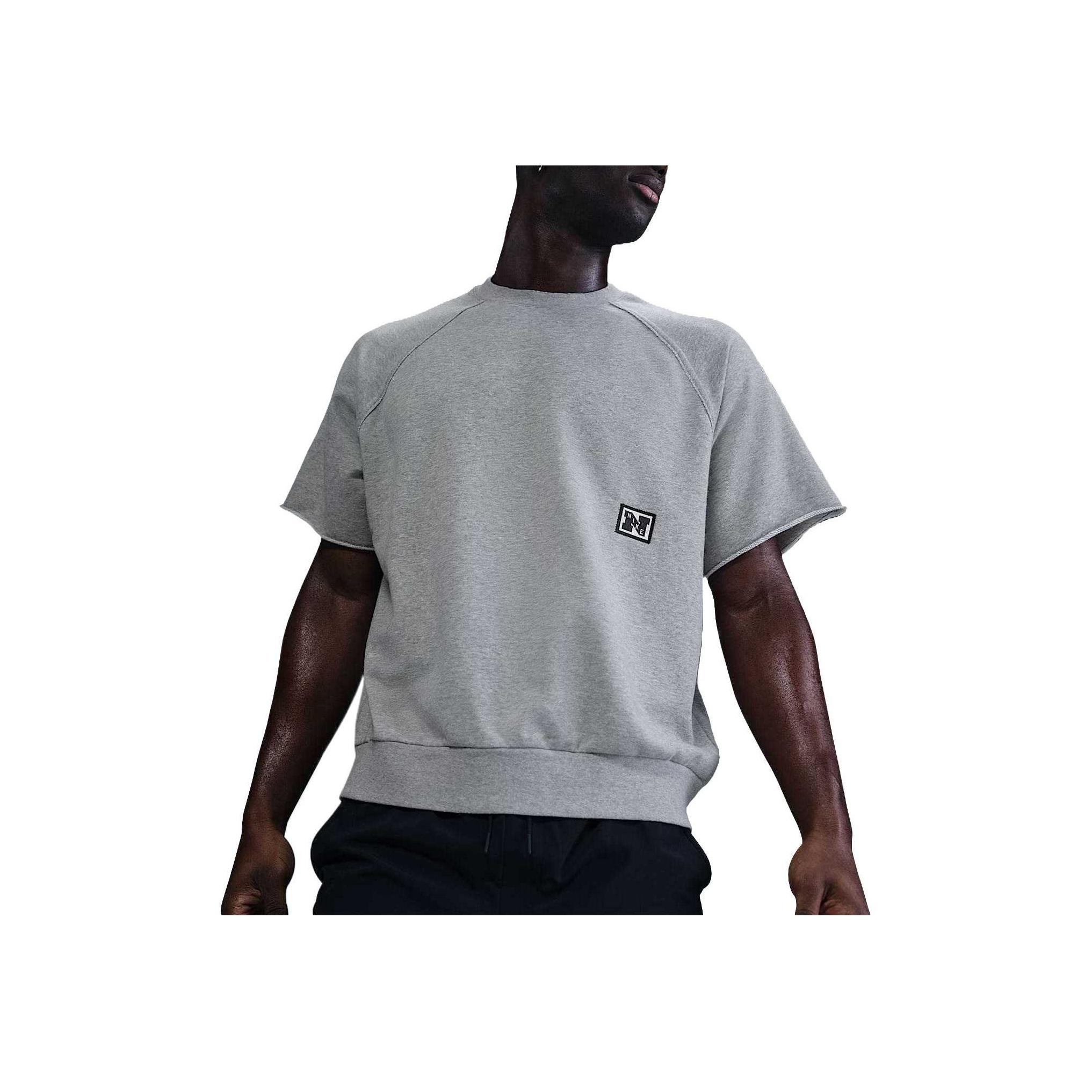 

Nike Heritage Comfortable Versatile Simple Fashion Short Sleeve T-Shirt Men Tops Light-Smoke-Gray HJ8088-077 L