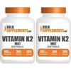 Bulk Supplements Menaquinone 7 Menaquinone Vitamin K2 MK-7 100mcg 730 Tablets 1 Pcs