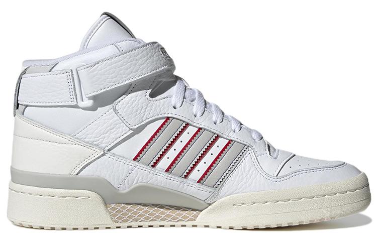 adidas Forum Mid Cloud White Grey Red