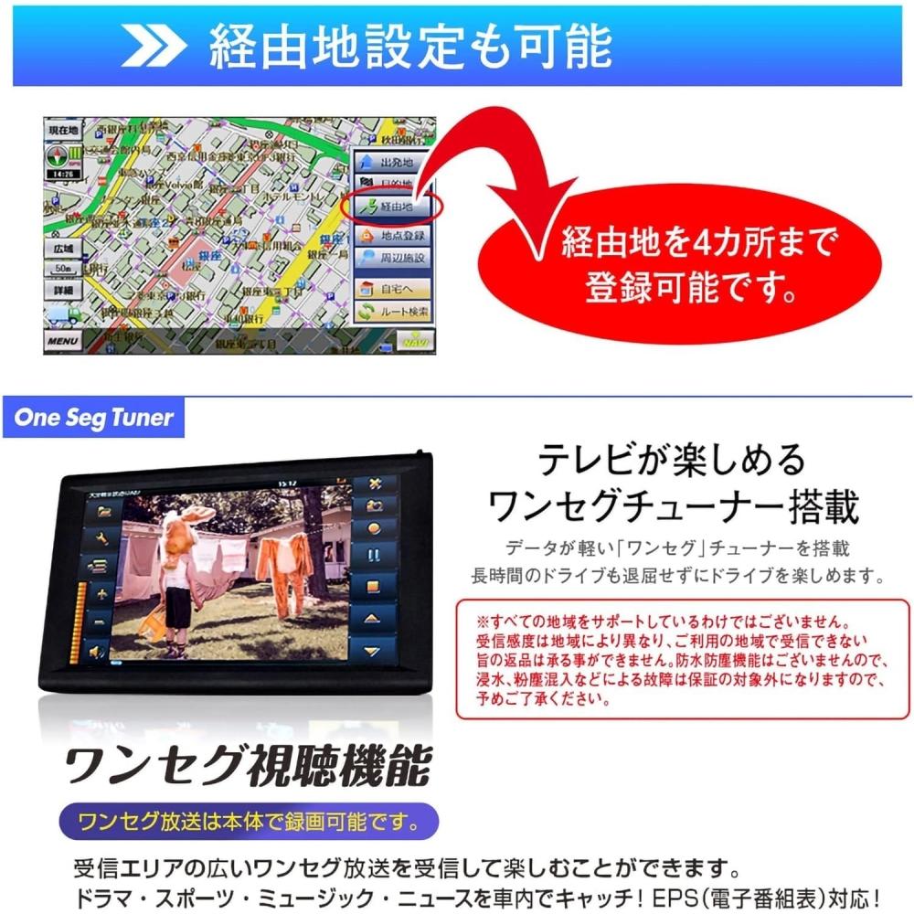 SPEEDER Navigazione per auto portatile da 9 pollici Edition 2024 Modalità traccia dotata di un segmento Compatibile con aggiornamenti mappe gratuiti 12V24V per 3 anni Ru