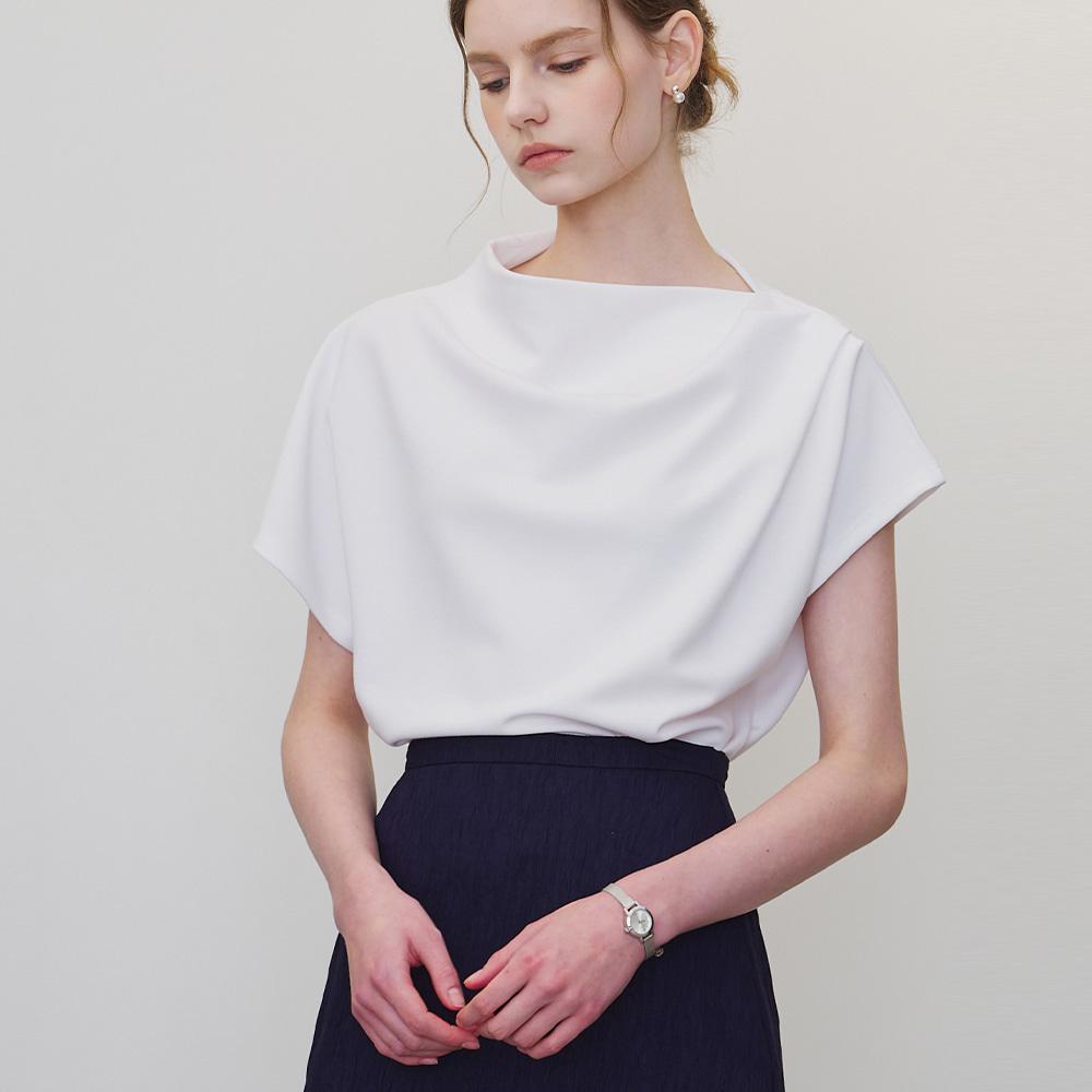 MOMET Meriel Draping Tea Ivory