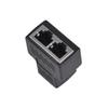 Network Rj45 Cable Port Network Cable Splitter Extender Plug Adapter Connector Split Into Two Splitter Coupler Cable Extender