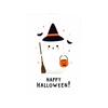 Set de Tarjetas de Felicitación de Halloween con Sobres Diseño Lindo de Calabaza