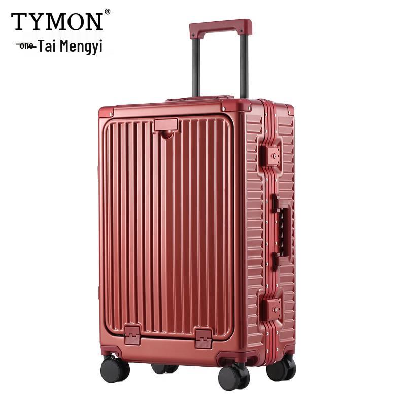Tymon Front-Opening Aluminum Frame Business Trolley Suitcase