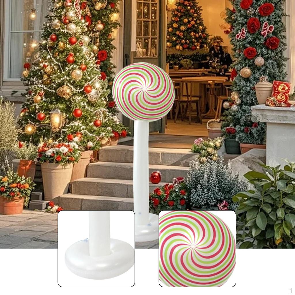 Christmas Inflatable Candy Decor Party Supplies for Home