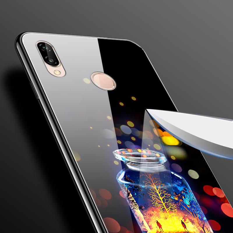 Für Huawei P30 Lite Hülle P30 P20Pro Lite Gehärtetes Glas Harte Rückabdeckung Für Huawei P20 Pro Handyhülle Fundas Capa P30 Pro P20Pro