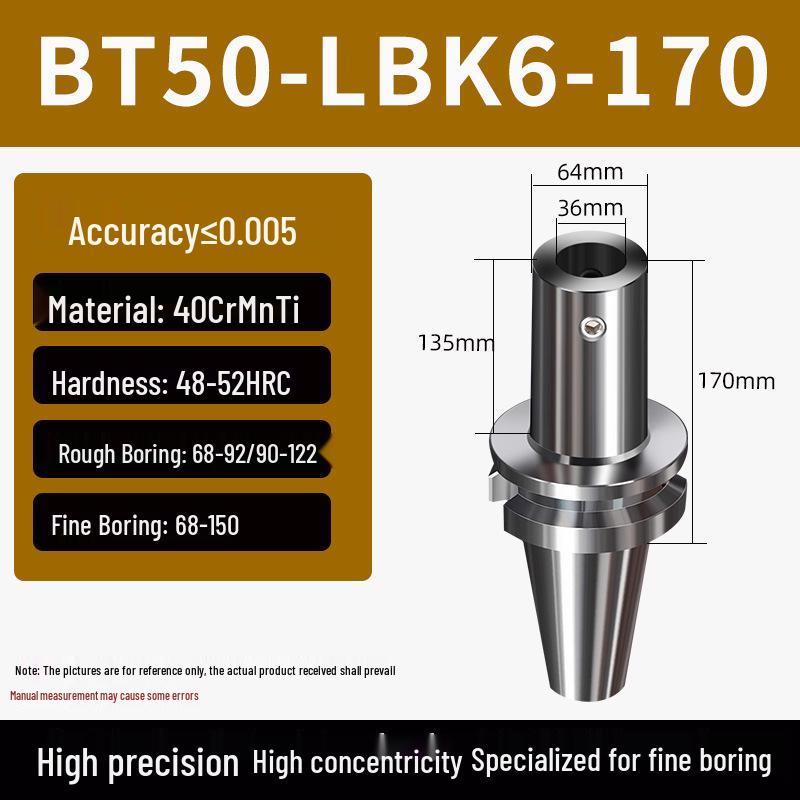 BT50-LBK Series Boring Bar Holder for 30/40 Machining Center Extension