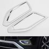 For 2018-2020 Volkswagen Atlas Stainless Front Fog Light Frame Cover Trim Chrome