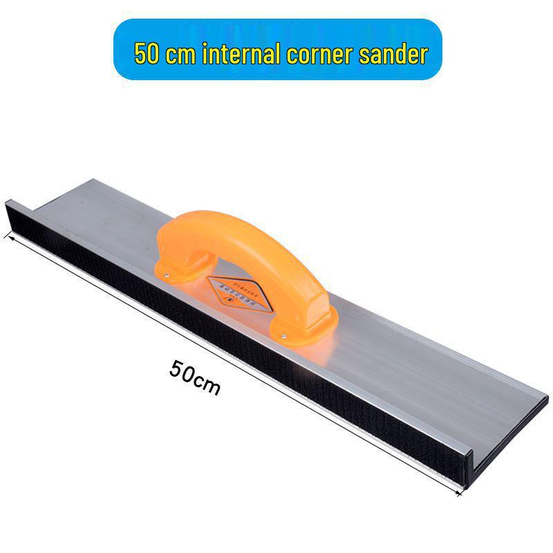Flat Self-Adhesive Sandpaper Holder with Sponge for Wall Putty and Handheld Sanding Tasks