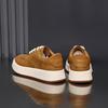 Golden Sapling Male Casual Skateboarding Shoes Winter Flats Genuine Leather Men Daily Round Toe Boat Shoes Man Trendy