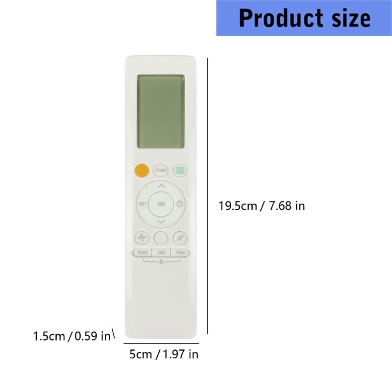 Air Conditioner Remote Control For RG10A(B2S) BGEF Models For Precise Temperature Controller