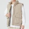 Nike Vests Men's Khaki Stand Collar Moderate Workwear DQ4305-247