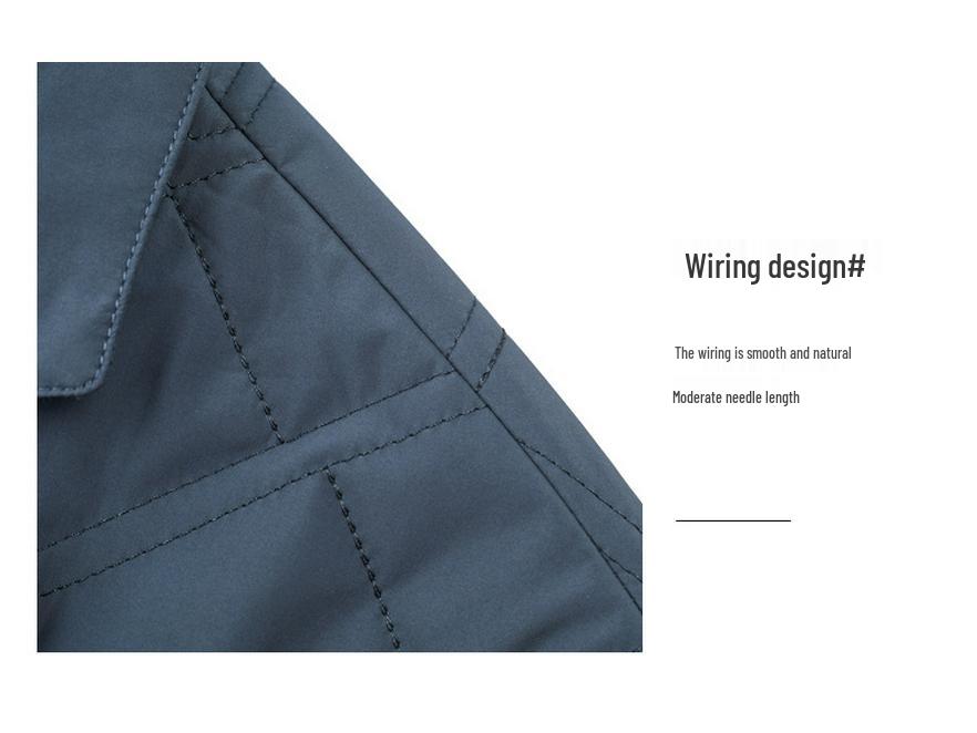 Men's Winter Cotton-Padded Business Casual Jacket