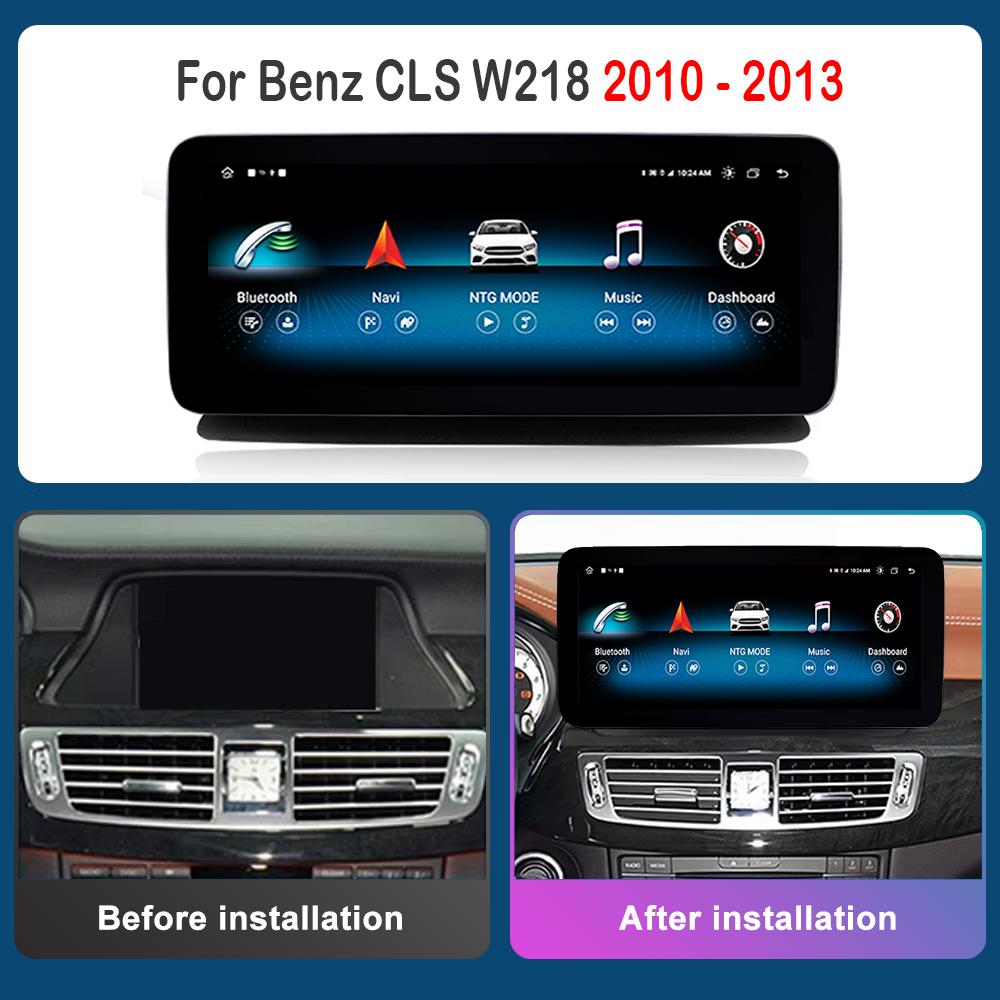 12.3 Inch Android Car Radio Multimedia Player for Mercedes Benz CLS W218 2010 - 2013 NTG 4.5 5.0 System GPS HD Touch Screen