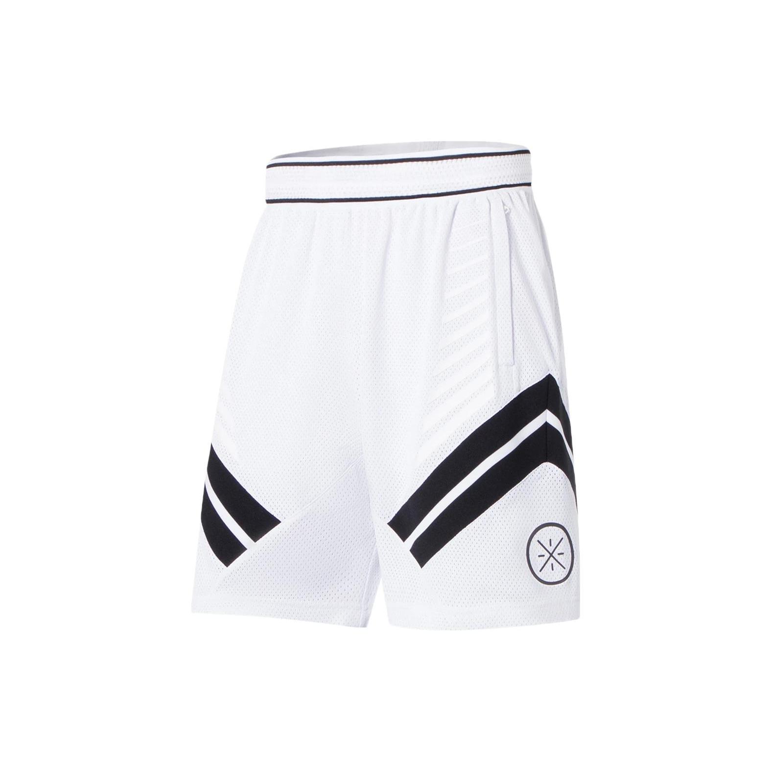 Li Ning Basketball Shorts Men s White AAPS039-2 XXXL