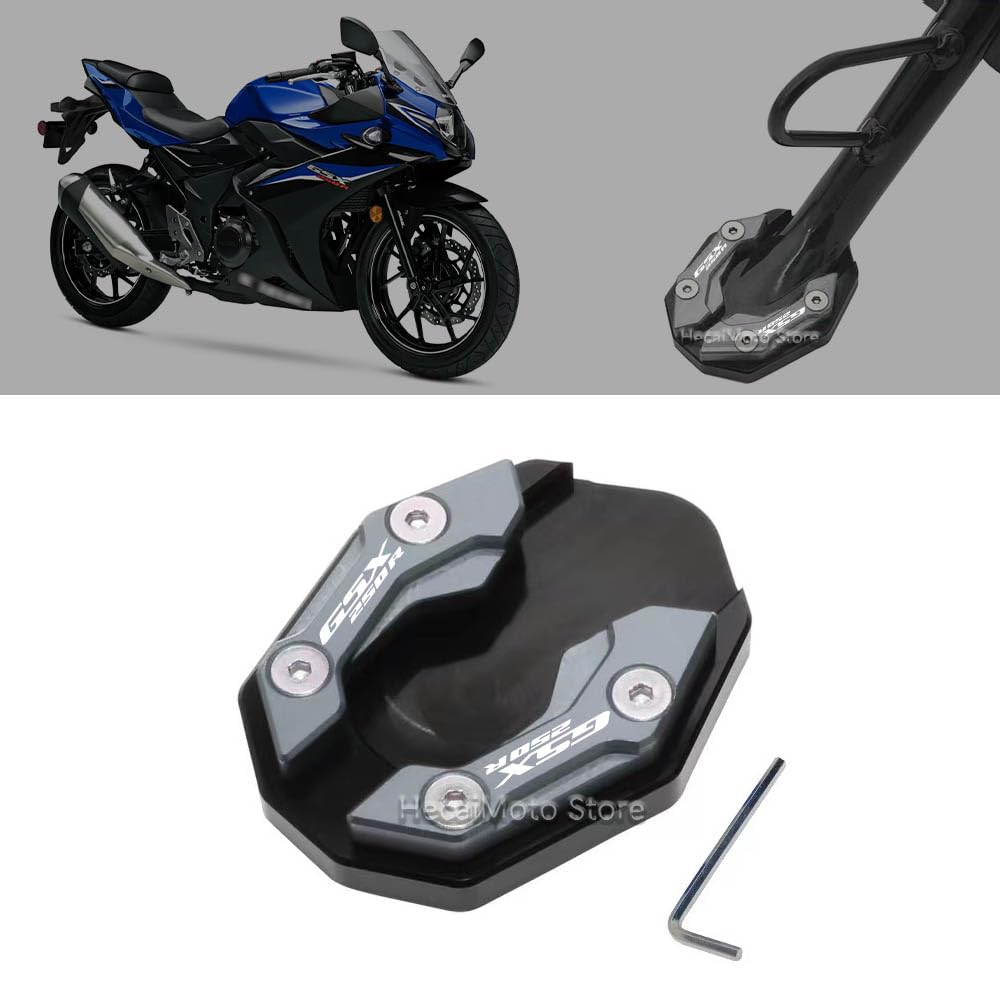 

For gsx250r GSX250R GSX 250R Motorcycle Kickstand Motorcycle Side Bracket Motorcycle Side Bracket Pad
