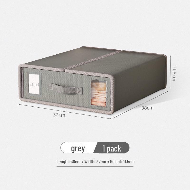 Oxford Cloth Bed Sheet and Clothing Storage Box Set