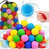 Wiederverwendbare Wasserballons Wiederverwendbare Wasserballons für Outdoor-Spielzeug Weich Mehrfarbig Strandspielzeug für Kinder Erwachsene Familie Outdoor
